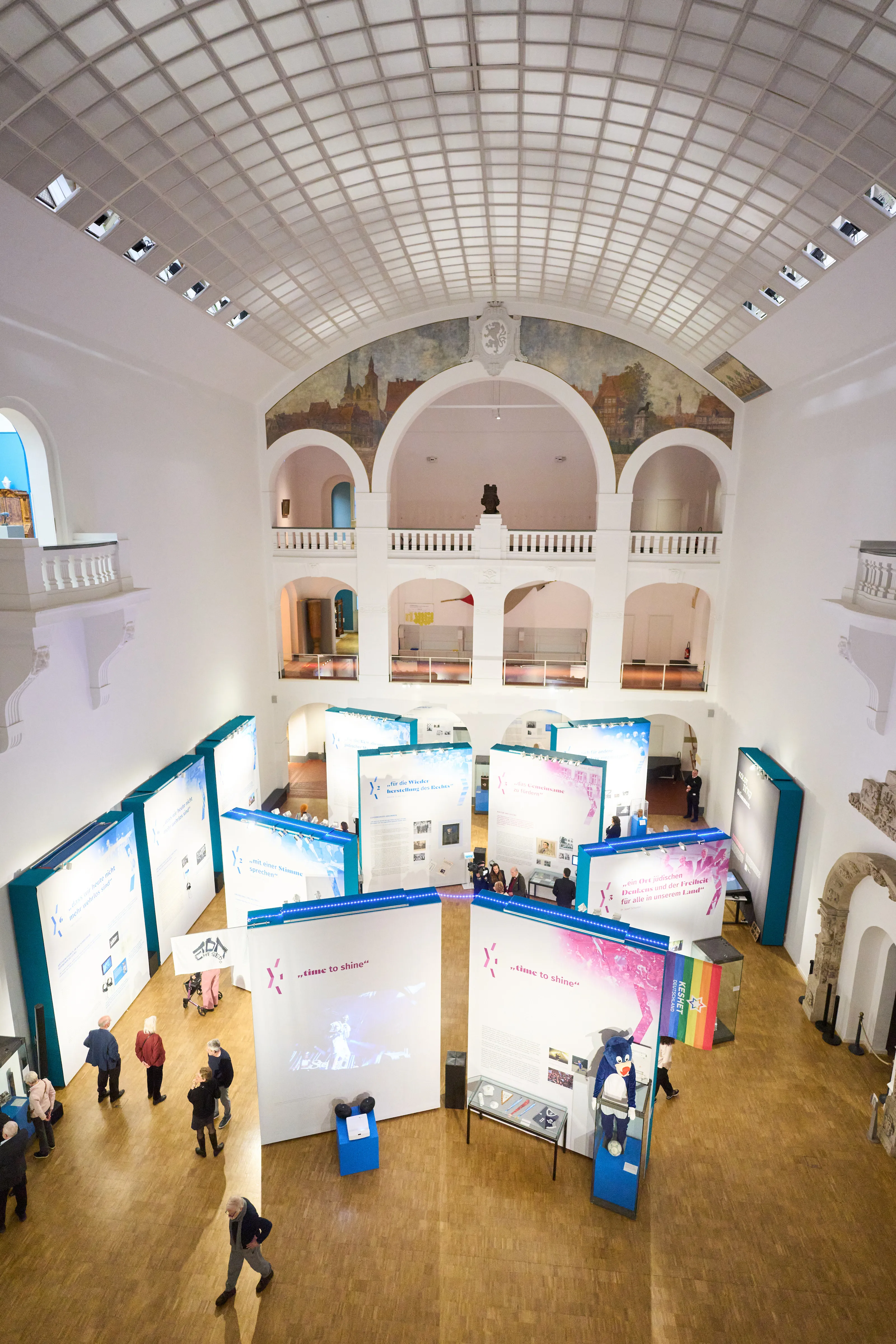Eröffnung der Ausstellung »Mit eigener Stimme. 75 Jahre Zentralrat der Juden in Deutschland« am 22. Februar 2026 im Städtischen Museum Braunschweig, Foto: Gregor Zielke