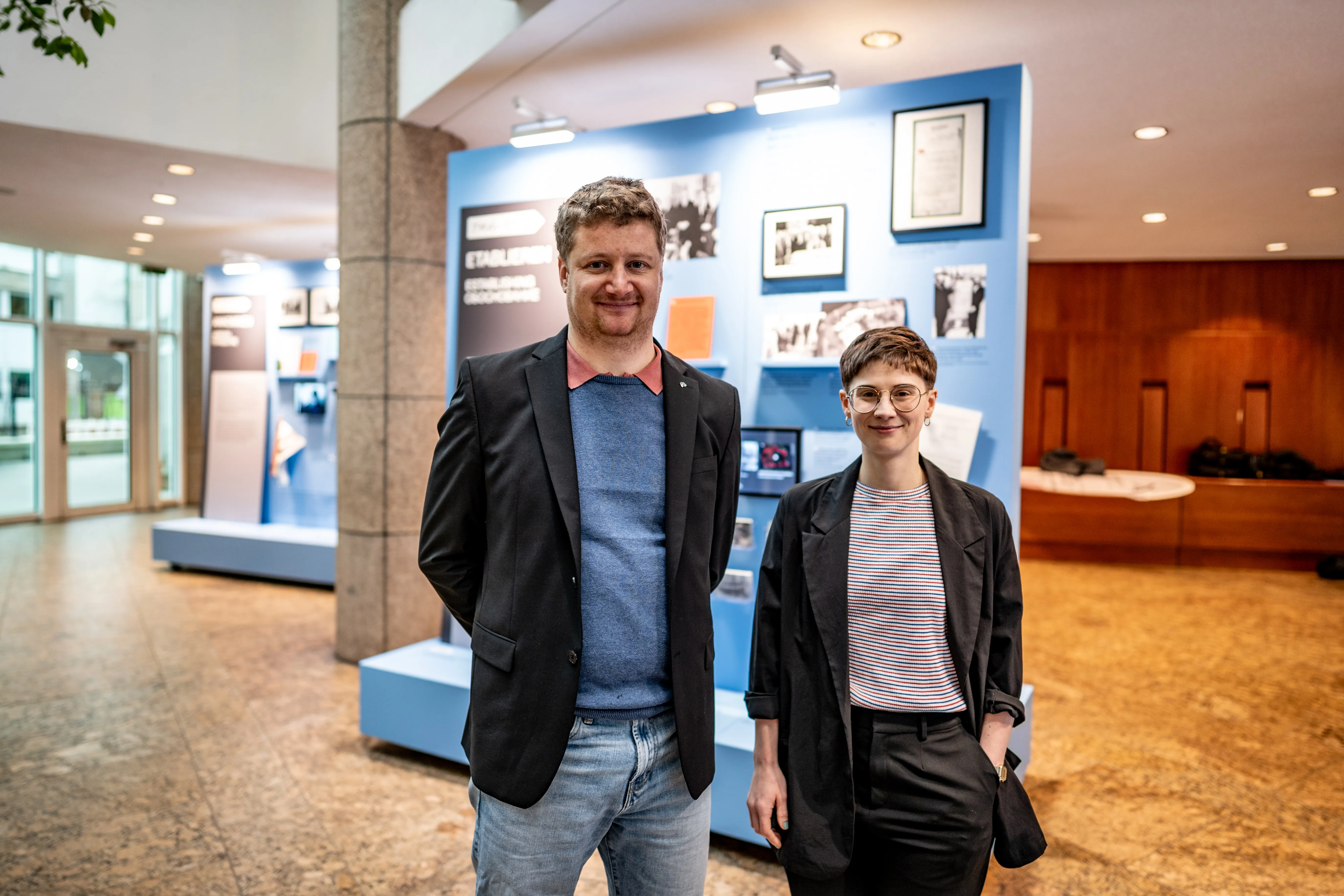 Opening of the exhibition »Auf Leben. 75 years of the Jewish community in Frankfurt«